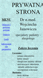 Mobile Screenshot of janowicz.sisq.pl